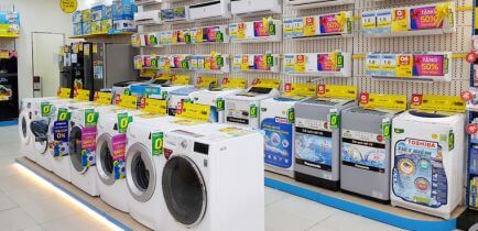 Top cửa hàng bán máy giặt chất lượng tại quận Cầu Giấy, Hà Nội