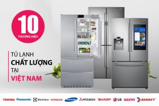 Top cửa hàng bán tủ lạnh chất lượng tại H.Mê Linh, Hà Nội