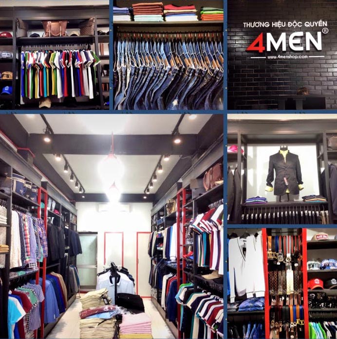 Cửa hàng thời trang 4MEN Cách Mạng Tháng 8