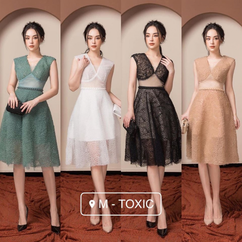 Top shop váy đầm cho nữ đẹp tại Bắc Giang