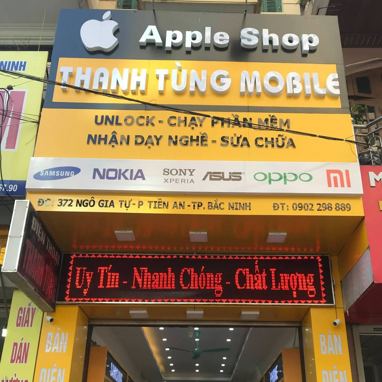 Cửa hàng điện thoại Thanh Tùng Mobile - TP.Bắc Ninh
