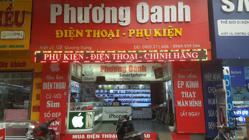 Top cửa hàng sửa chữa điện thoại tại TP.Bắc Giang