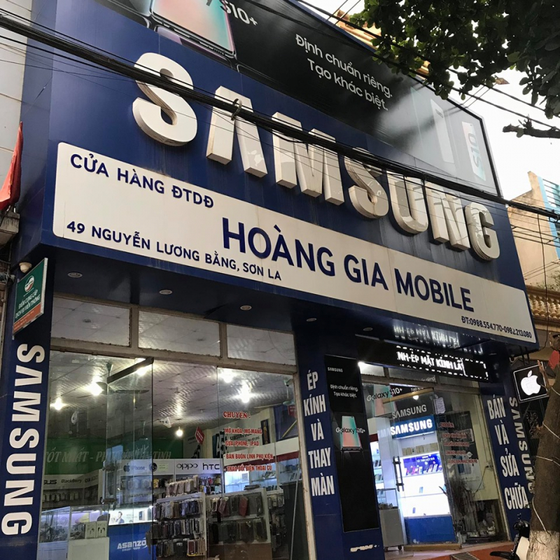 Cửa hàng điện thoại Hoàng Gia Mobile - Sơn La