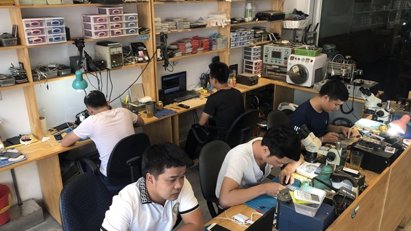 Top cửa hàng sửa chữa điện thoại tại Hải Phòng