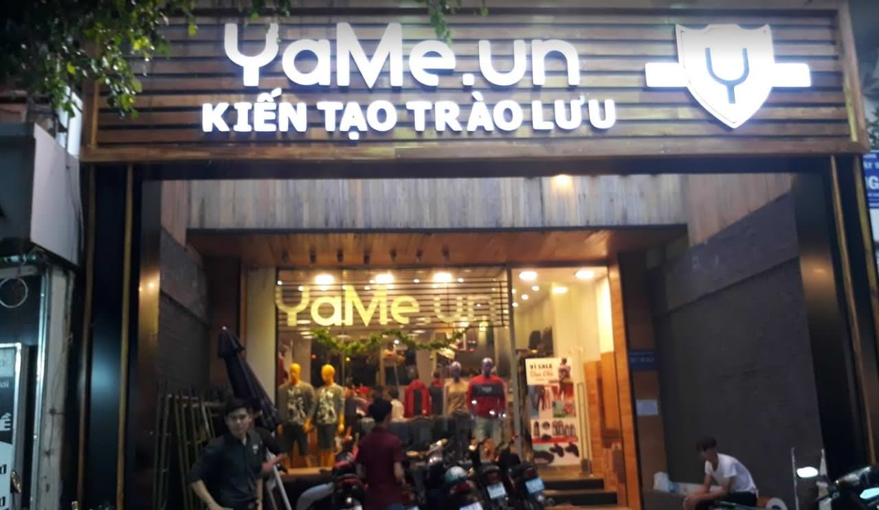Cửa hàng thời trang nam Yame Long Xuyên - An Giang