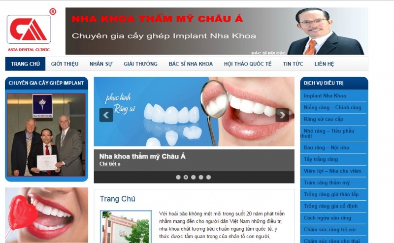 Phòng khám nha khoa Thẩm Mỹ Châu Á - Q.10, TP.HCM