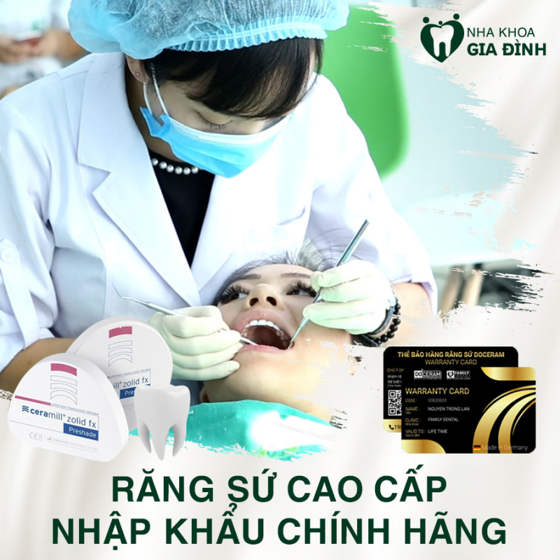 Phòng khám nha khoa Gia Đình uy tín - Long Biên, Hà Nội