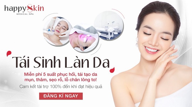 Trung tâm làm đẹp Happy Skin Medical Spa - Bình Thạnh, TP.HCM