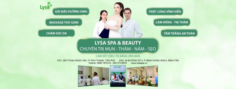 Trung tâm làm đẹp LYSA Spa & Beauty - Tân Phú, TP.HCM