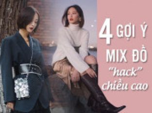 Gợi ý những trang phục giúp các chị em nấm lùn cao thêm được vài centimet