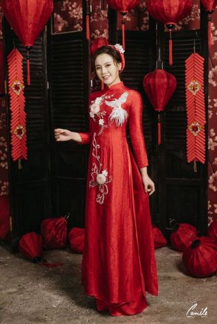 Top shop bán áo dài cưới giá rẻ uy tín tại Cần Giờ, TPHCM