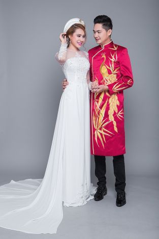 Top shop bán áo dài cưới giá rẻ uy tín tại Thủ Đức, TPHCM