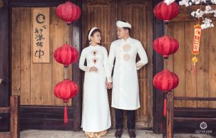 Top shop áo dài chú rể giá rẻ uy tín tại Bình Thạnh, TPHCM