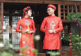 Top shop áo dài chú rể giá rẻ uy tín tại Bình Tân, TPHCM