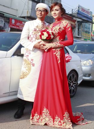 Top shop áo dài chú rể giá rẻ uy tín tại Tân Bình, TPHCM