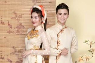 Top shop áo dài chú rể giá rẻ uy tín tại Nhà Bè, TPHCM