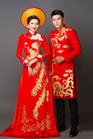 Top shop áo dài chú rể giá rẻ uy tín tại Quận 6, TPHCM