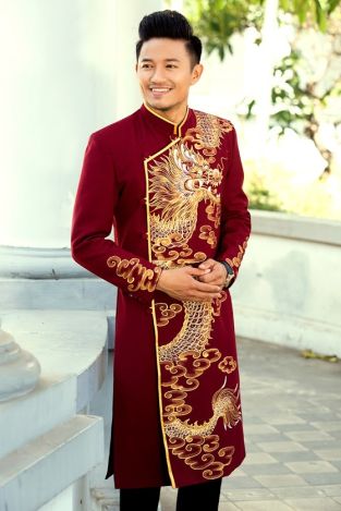 Top shop áo dài chú rể giá rẻ uy tín tại Quận 1, TPHCM