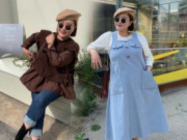 Những cách phối đồ cho các bạn nữ mủm mỉm mùa Thu Đông