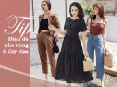 Những cách phối đồ cho nữ cho vòng 3 căng tròn đầy