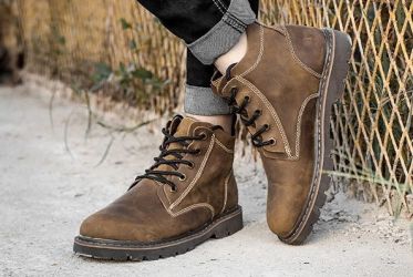 Top shop bán giày boot nam đẹp chất lượng tại TpHCM