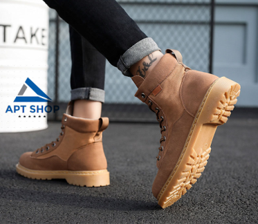Top shop bán giày boot nam cao cấp chất lượng tại Quận 12, TpHCM